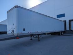 1999 Lufkin 53' Semi Dry Van Trailer VIN #1L01A5324X1142904 (clean title and title in hand) $195 doc