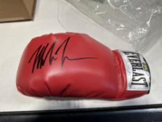 *Mike Tyson Signed Boxing Glove JSA authenticated