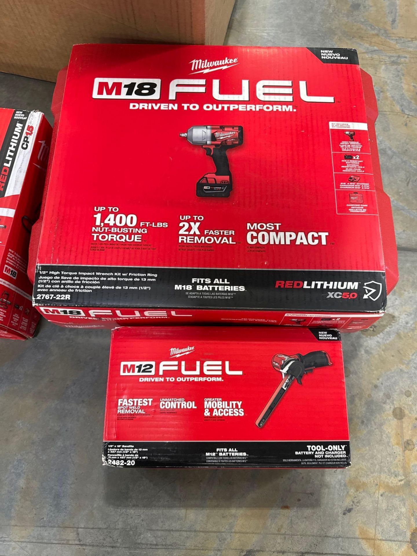 *Milwaukee Grease Gun, Sander and torque impact wrench - Image 2 of 3