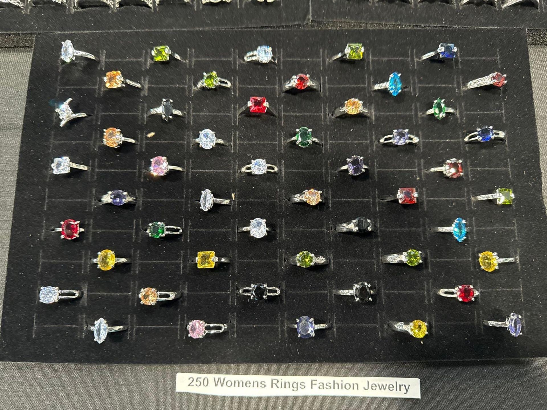 *250 Womens Rings Fashion Jewelry - Image 2 of 4