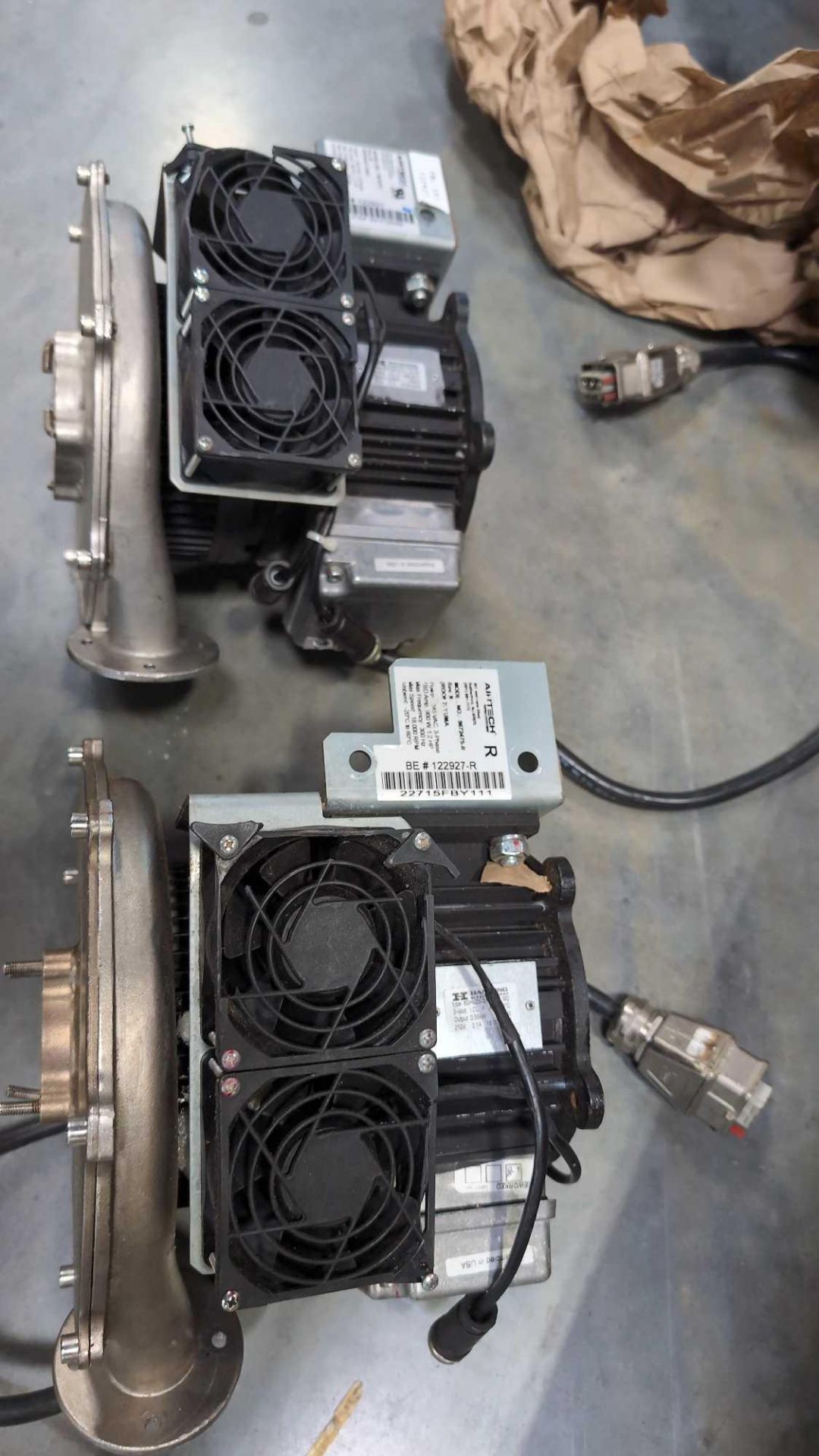 airtech vacuum/pressure regenerative blowers model 9672475-R and 9672475 - Image 4 of 9