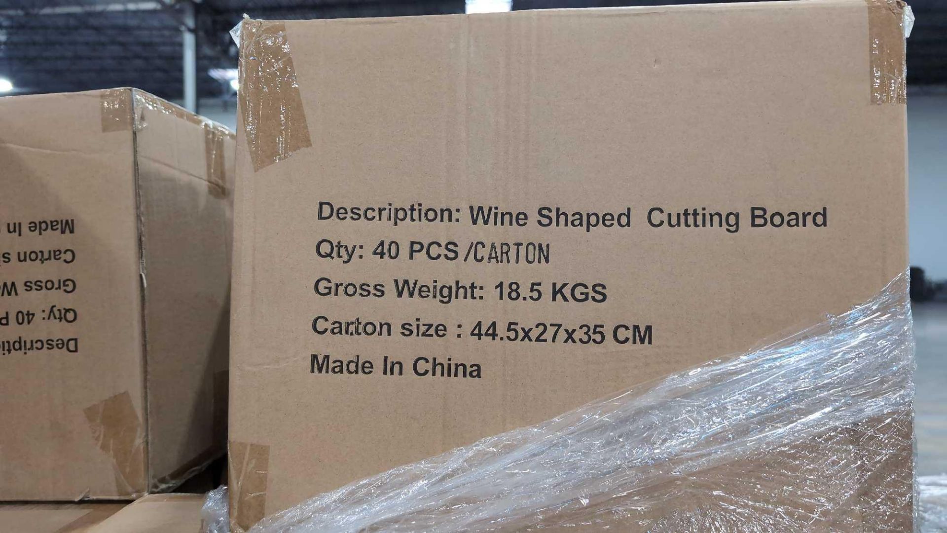 Wine Shaped Cutting Boards - Image 2 of 5