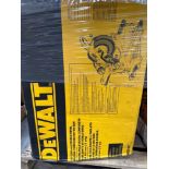 DeWalt double bevel compound miter saw gas shock absorber clean mattress swimming pool wheels and