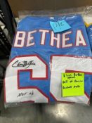 *Elvin Bethea HOF signed jersey Beckett Authenticated