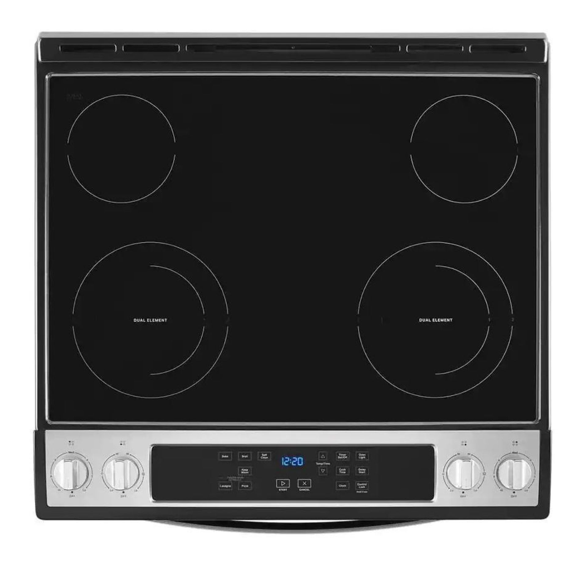 Whirlpool Model: wee515sols2  30" 4.8 Cu. ft Electric Range in Stainless Steel.  (Oven is new has ne - Image 3 of 9