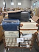 vevor B15BT in wood crate, luggage, simple human garbage can,