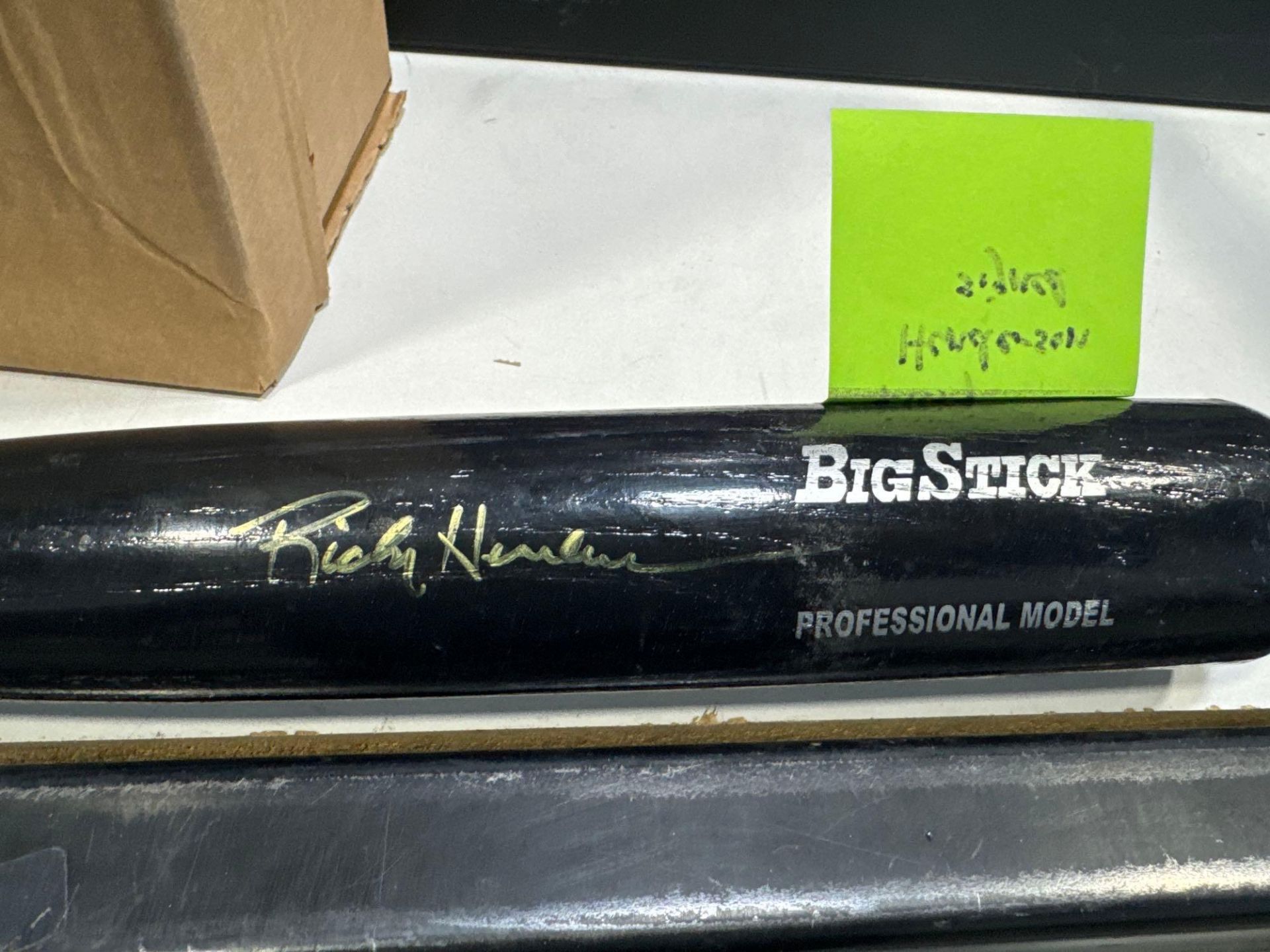 *Ricky Henderson Signed Bat, authentic memories - Image 3 of 4