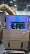 pallet of Samsung 65-in TV pure hockey rugs talls and more
