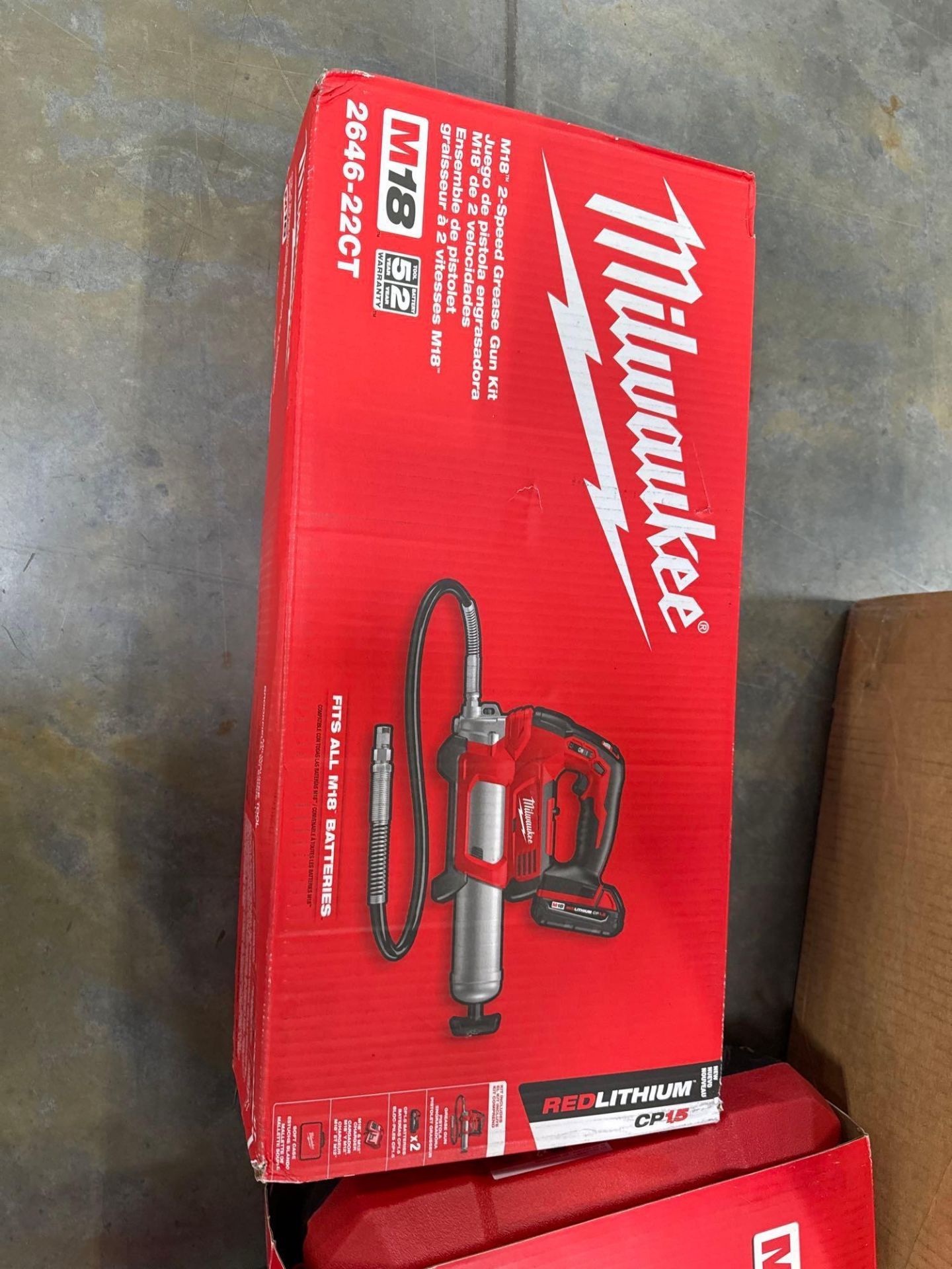 *Milwaukee Grease Gun, Sander and torque impact wrench - Image 3 of 3