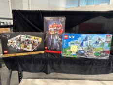 *Legos: Transformer, The Office and Police station
