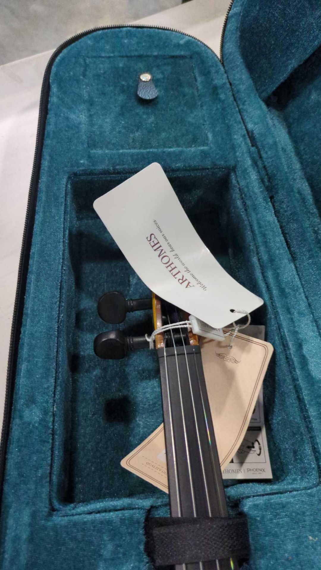 *2 Violins 4/4 with Cases - Image 5 of 6