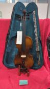 Violin 4/4 Size with stand and upgraded fittings