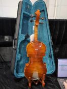 Violin 4/4 Size with upgraded fittings and stand