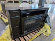 Fireplace console