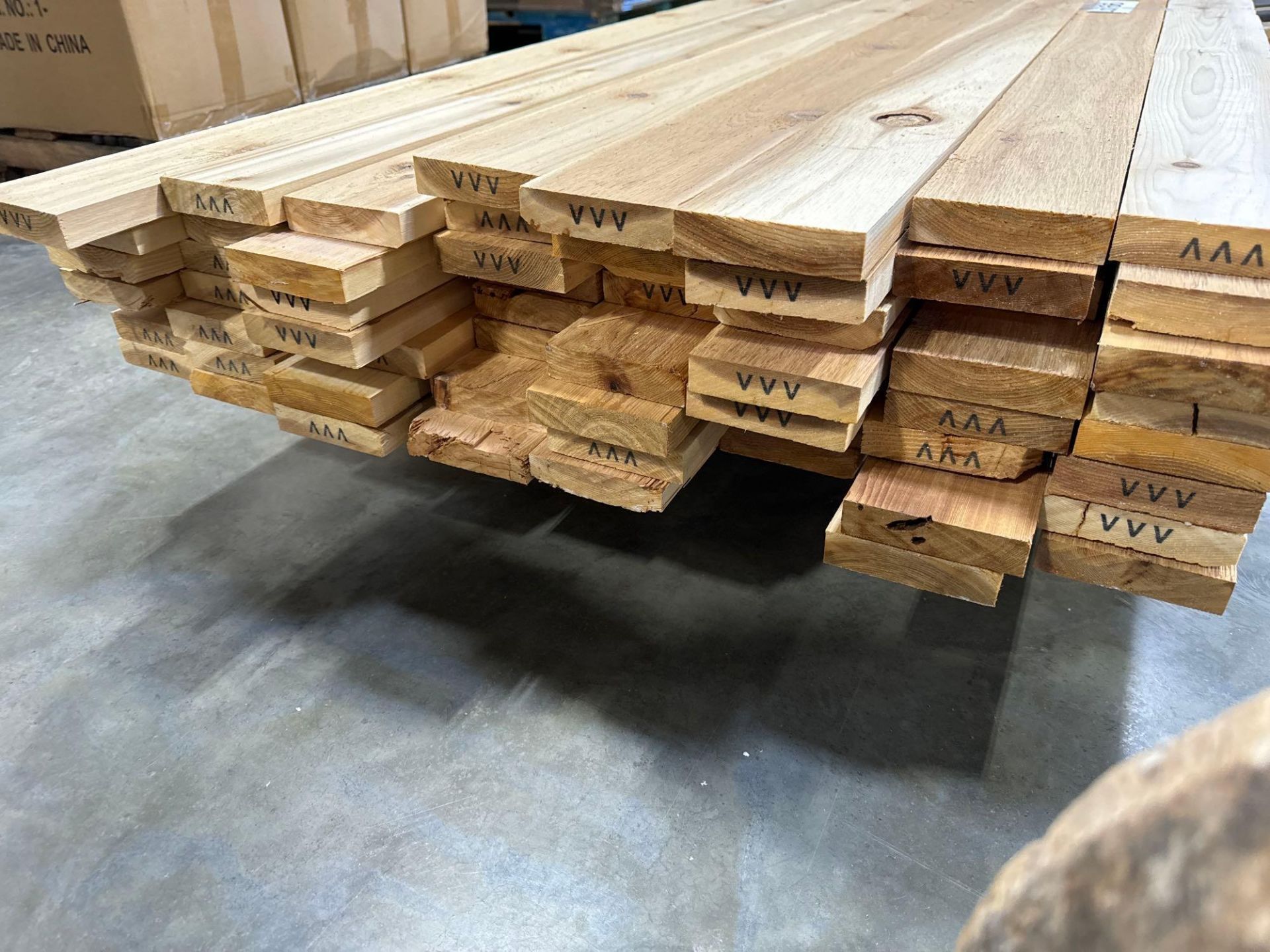 1x4 Cedar planks - Image 3 of 3