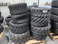 pallet of ATV and off-road tires