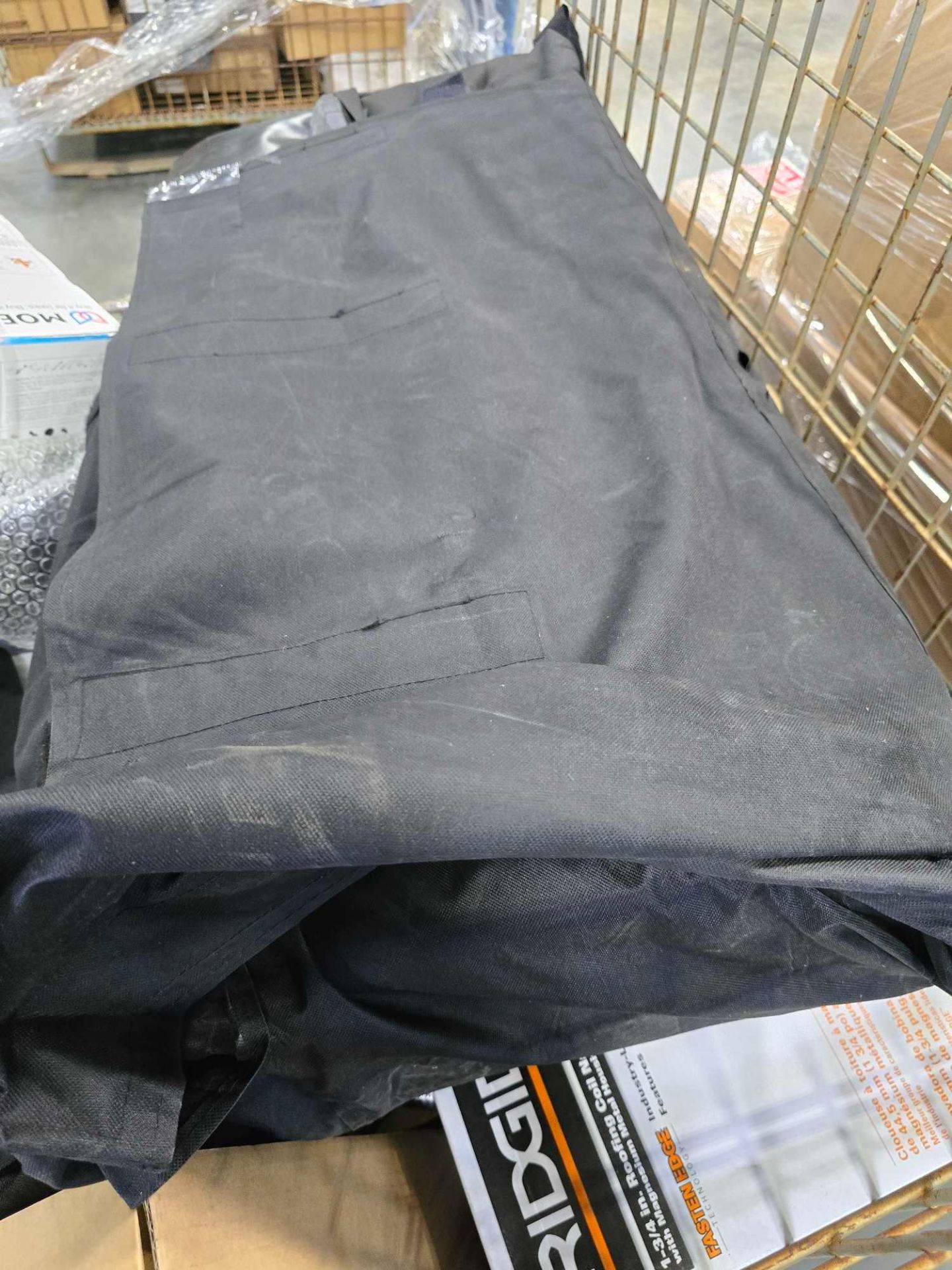 Large Tarp, Mone, Tires, Rope, Cable, Car parts, Rigid Nailer and more - Image 7 of 9