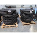2 pallets of large RM 275A Roadmaster tires