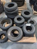 pallet of smaller tires