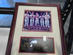 The red machine signed by Pete Rose Tony Perez Johnny bench George Anderson Joe Morgan authenticated