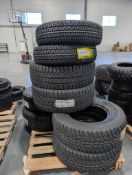 pallet of free country all country and trailblade all-terrain tires