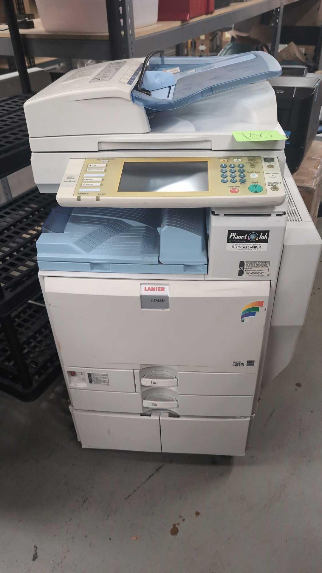 Lanier LD435c used printer