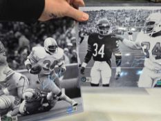 Earl Campbell autographed photos authenticated