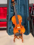 Violin 4/4 size with stand