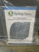 New 14 Synergy portable Sauna 110/220?