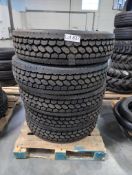 pallet of large Roadmaster RM 275 tires