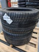 pallet of four Michelin pilot sport all season tires