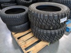 pallet of Atlas parallel or MT tires and dymax AS8 tires
