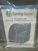 New 16 Synergy portable Sauna 110/220?