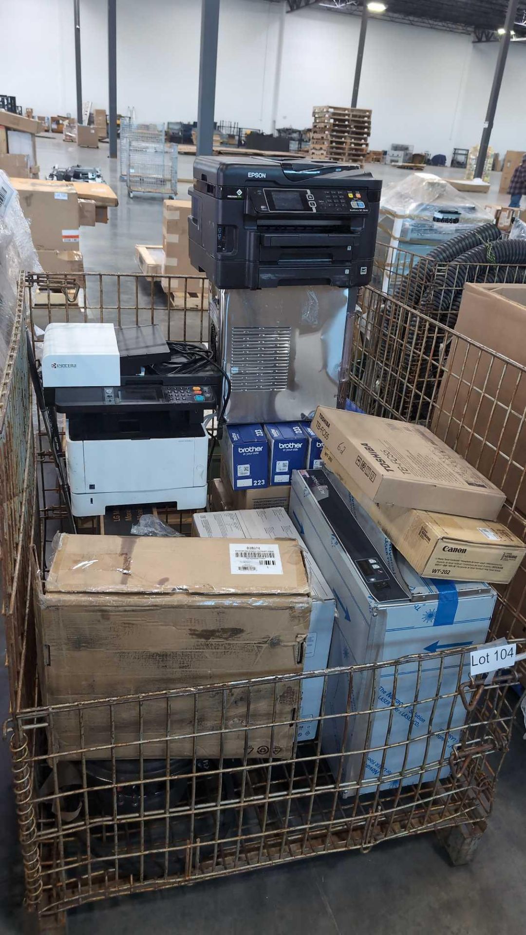 Brother Toners, epson, used ice maker, HP Laserjet printr, alto shaam, LG Monitor, and more - Image 10 of 10