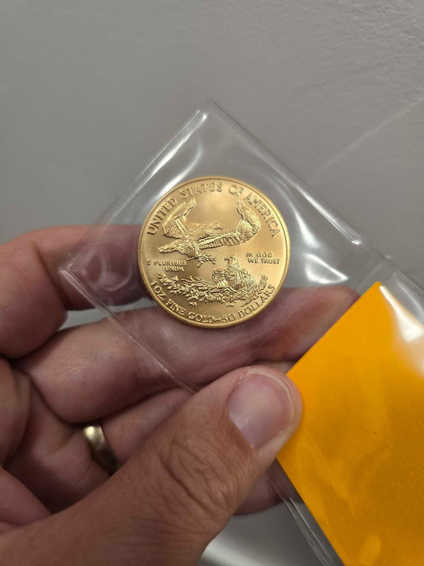 1997 1 oz gold eagle - Image 5 of 5