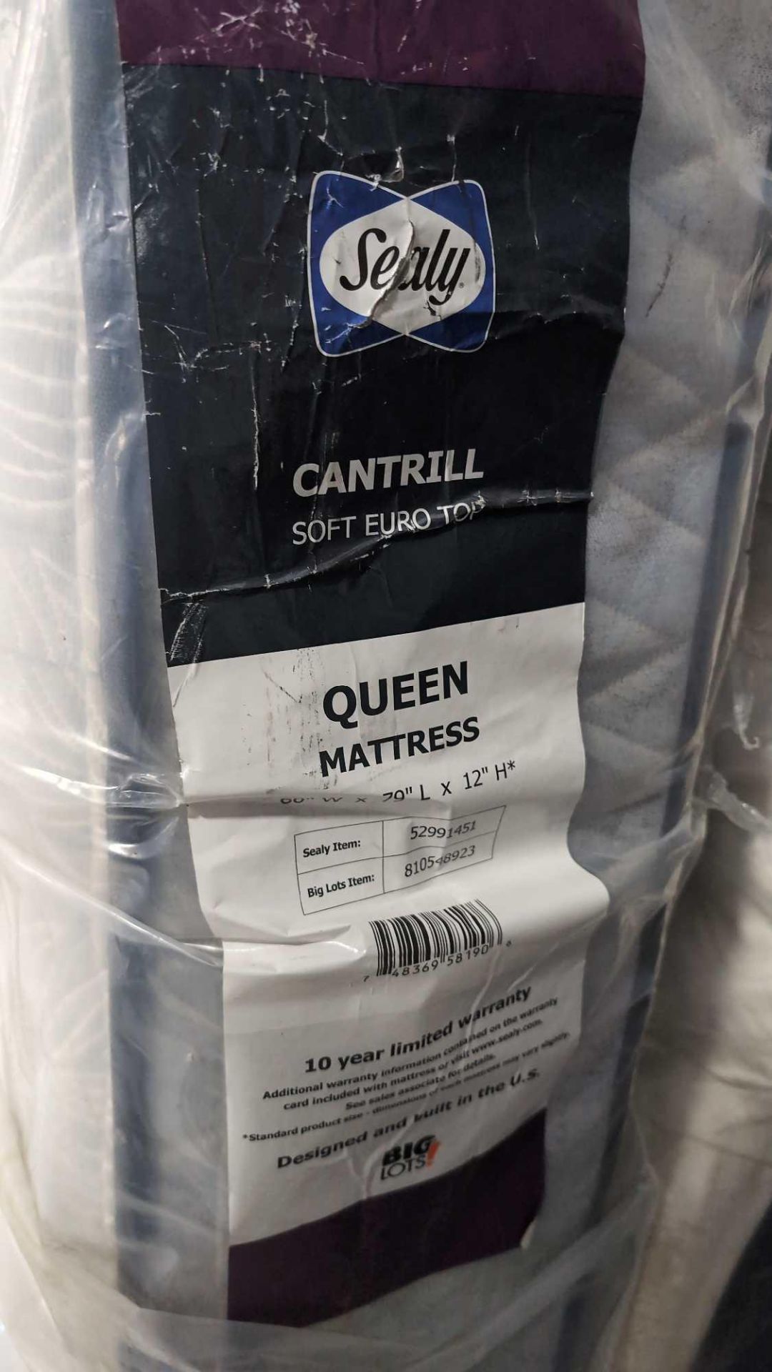 2 queen mattresses - Image 2 of 4
