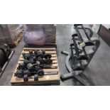 weights with rack