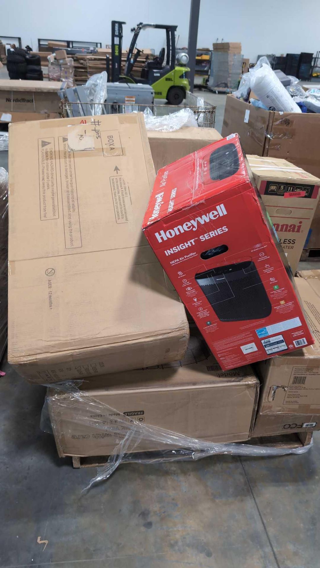 Honeywell Air purifer, Ceiling Fan, rinnai tankless water heater V75i, Pet fence pen, foam mats and - Image 13 of 13