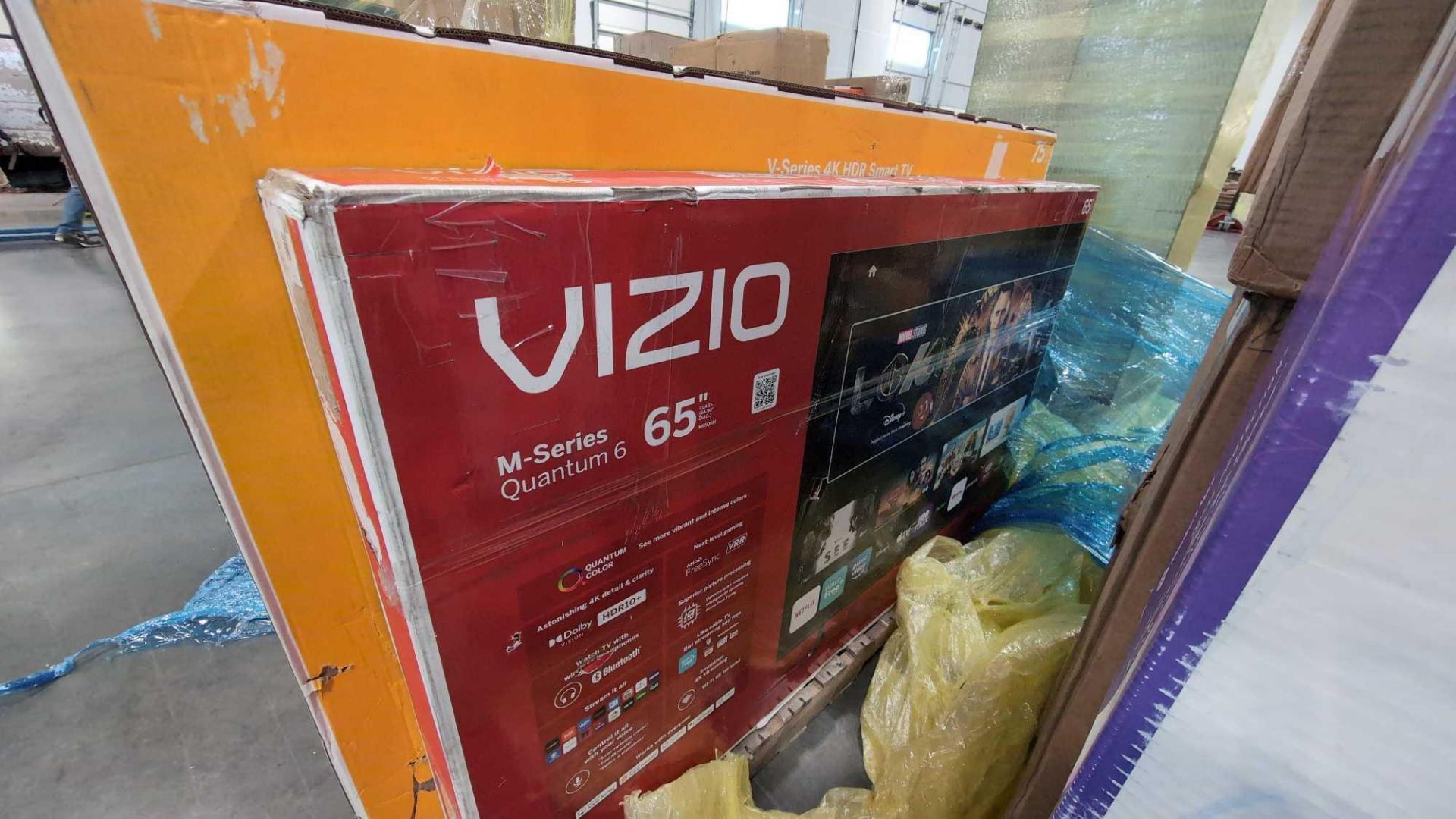 Two Vizio Tv's 65" and 75" - Image 2 of 4