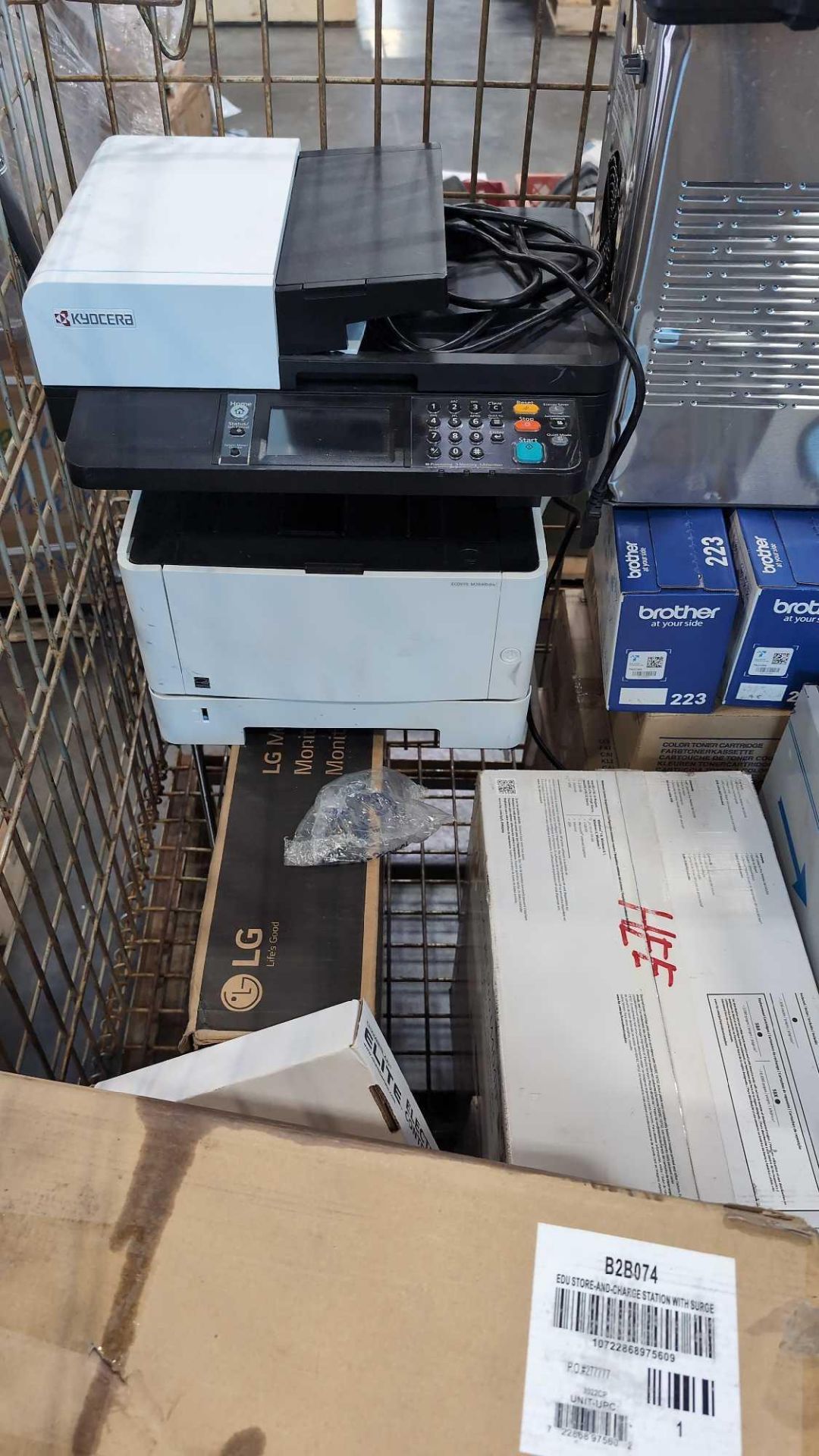 Brother Toners, epson, used ice maker, HP Laserjet printr, alto shaam, LG Monitor, and more - Image 6 of 10