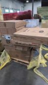 Microwave, Wood look garden bed, Web swing, Saluspa, 4 burner Gas griddle and more