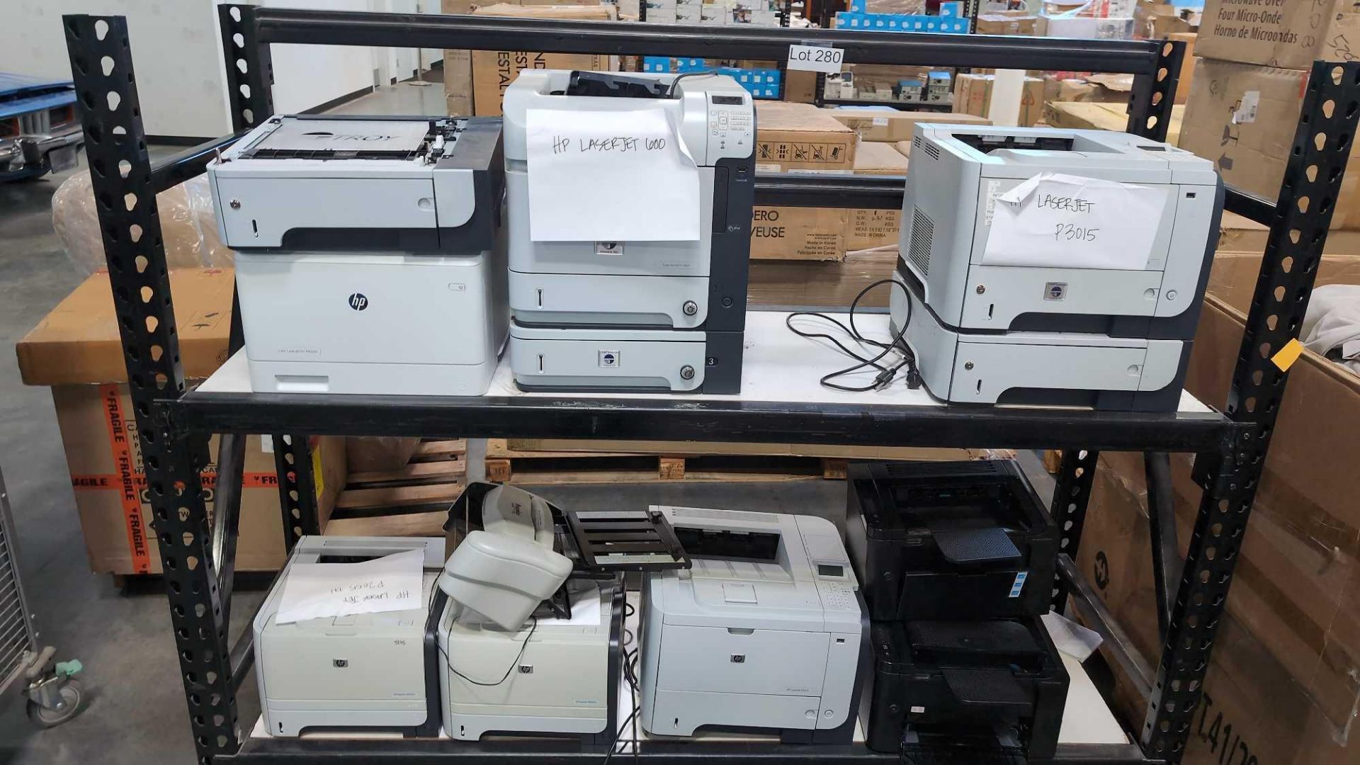 Multiple used Printers, HP - Image 7 of 7