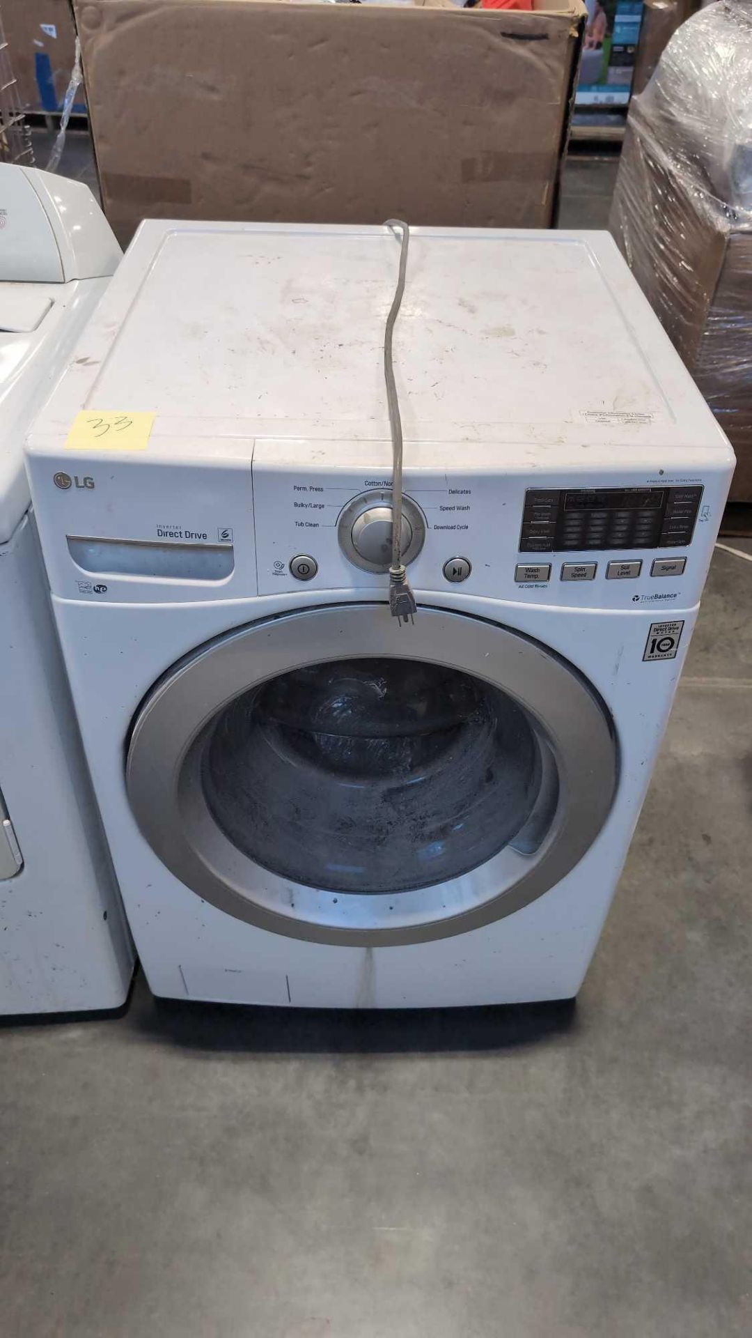 used washer and dryer, smaller fridge and other various appliances - Image 2 of 12