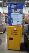 flammable cabinet in Magnum LPS 17 paint sprayer