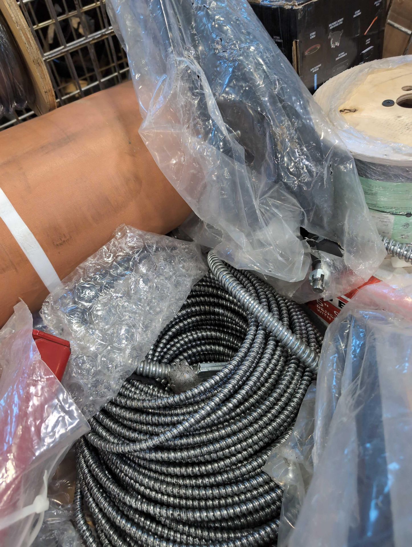 industrial jet shop grinder cabling Polaris winch and more - Image 16 of 20
