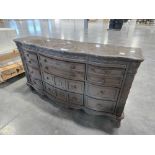 Chest/ Dresser w/ marble top, some damage on lower right corner
