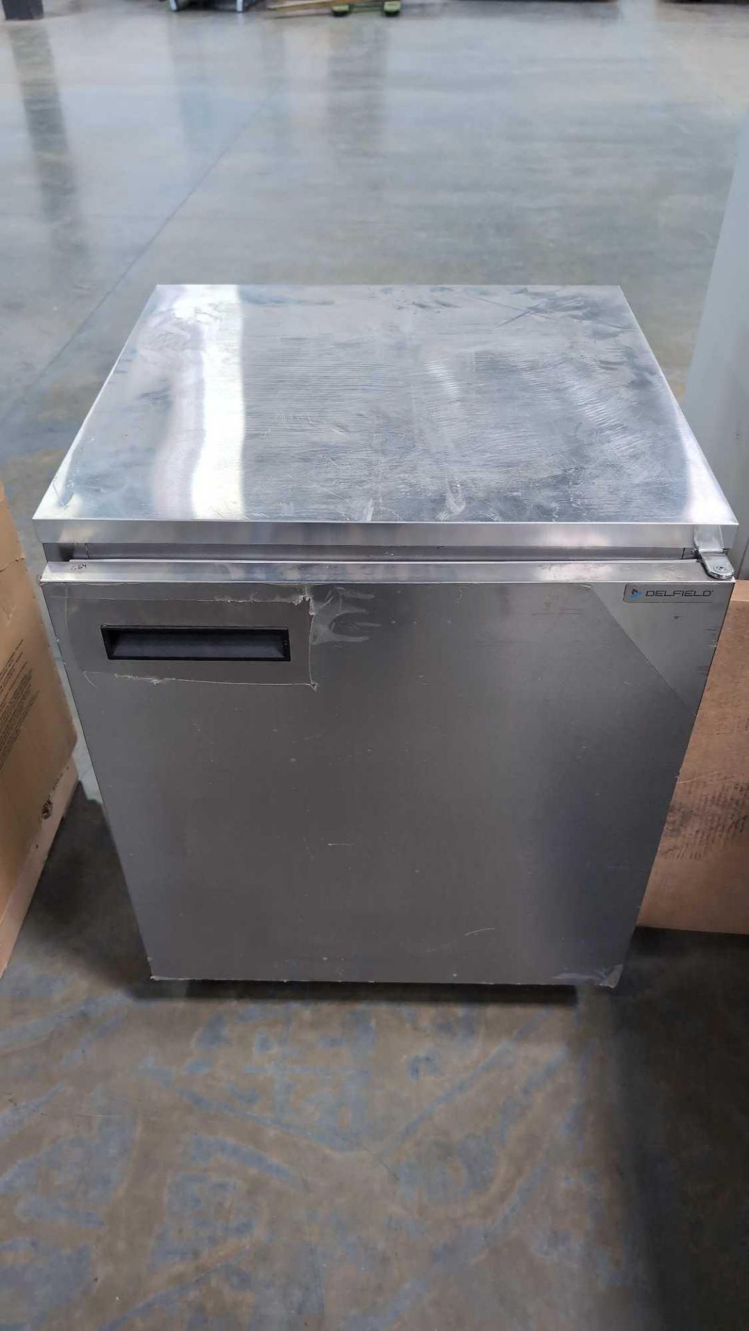 stainless compact refrigerator new