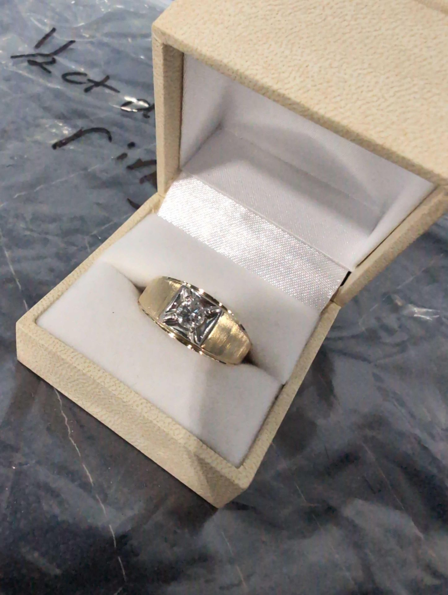1/2ct Diamond Mens Ring - Image 3 of 4