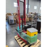 Dry Rod oven, Craftsmand compressor, Dayton Hydraulic Fork Lifter