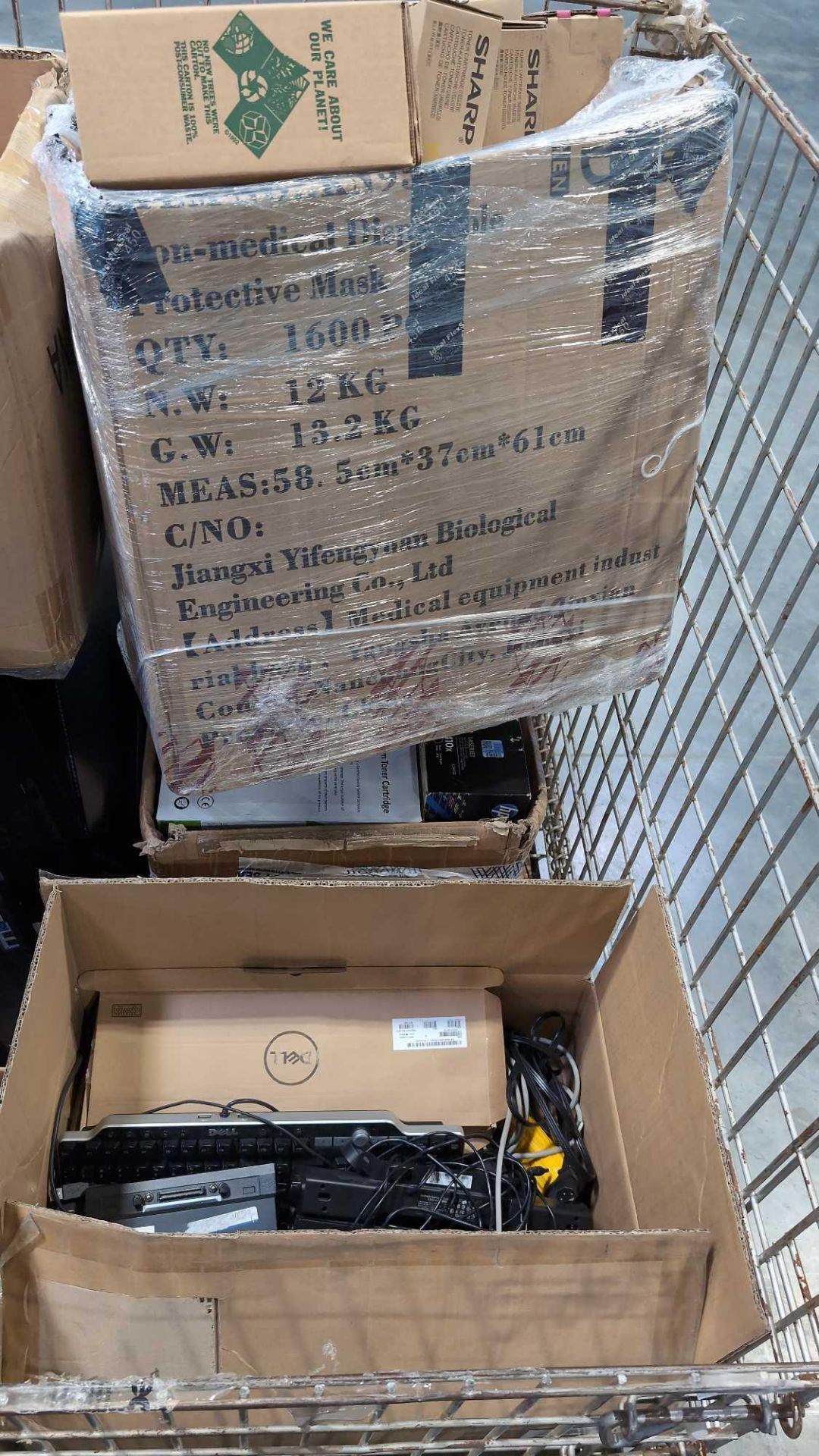 Dell Monitors, cables/cords, multiple toners - Bild 4 aus 7